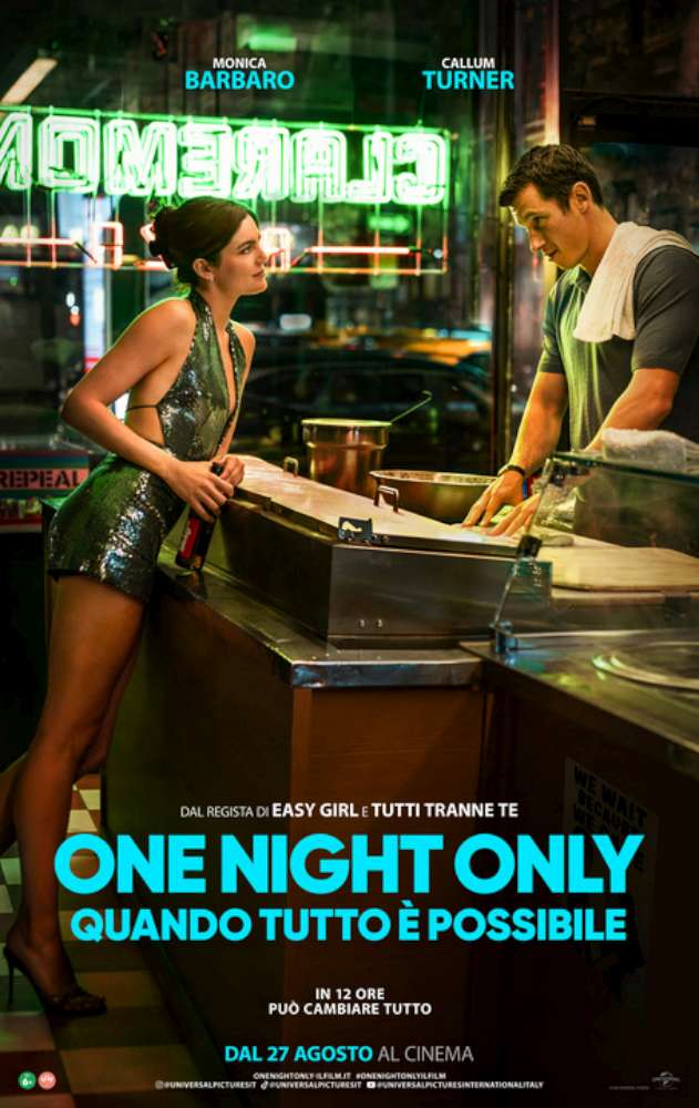 Locandina di One Night Only - Quando tutto è posssibile